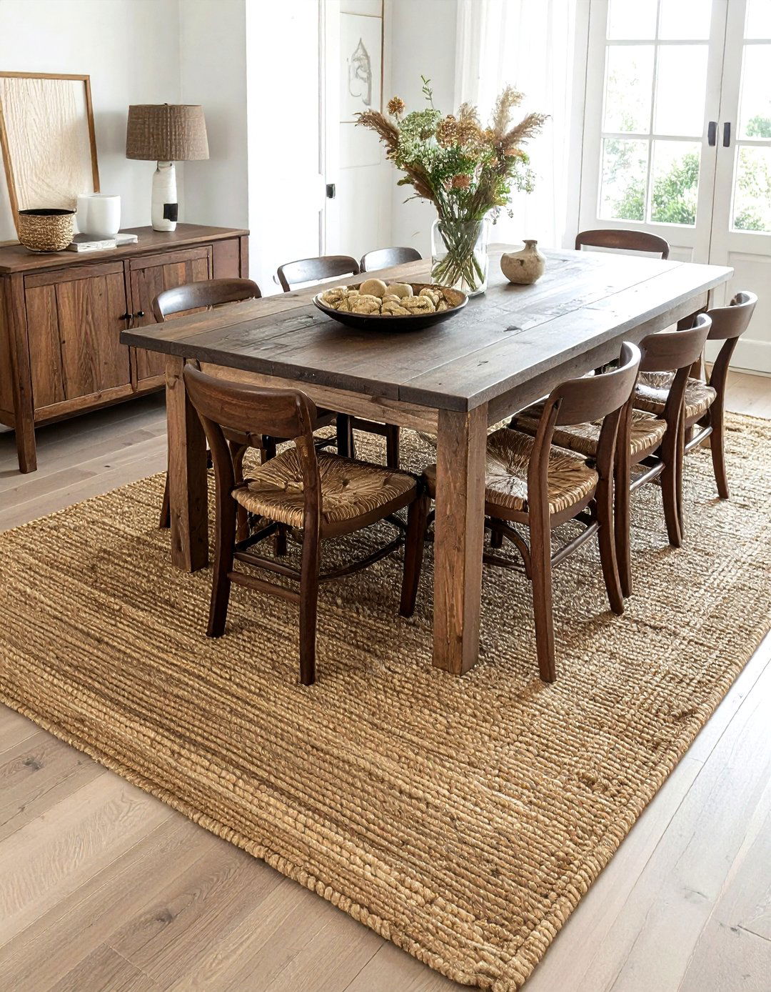 Dining Room Area Rug - 30 quick dining room update ideas