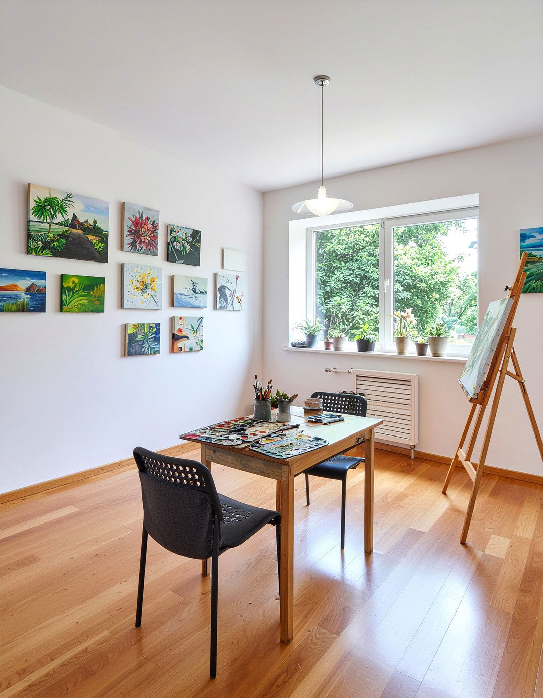 Dining Room Art Studio - 30 dual-purpose dining room ideas