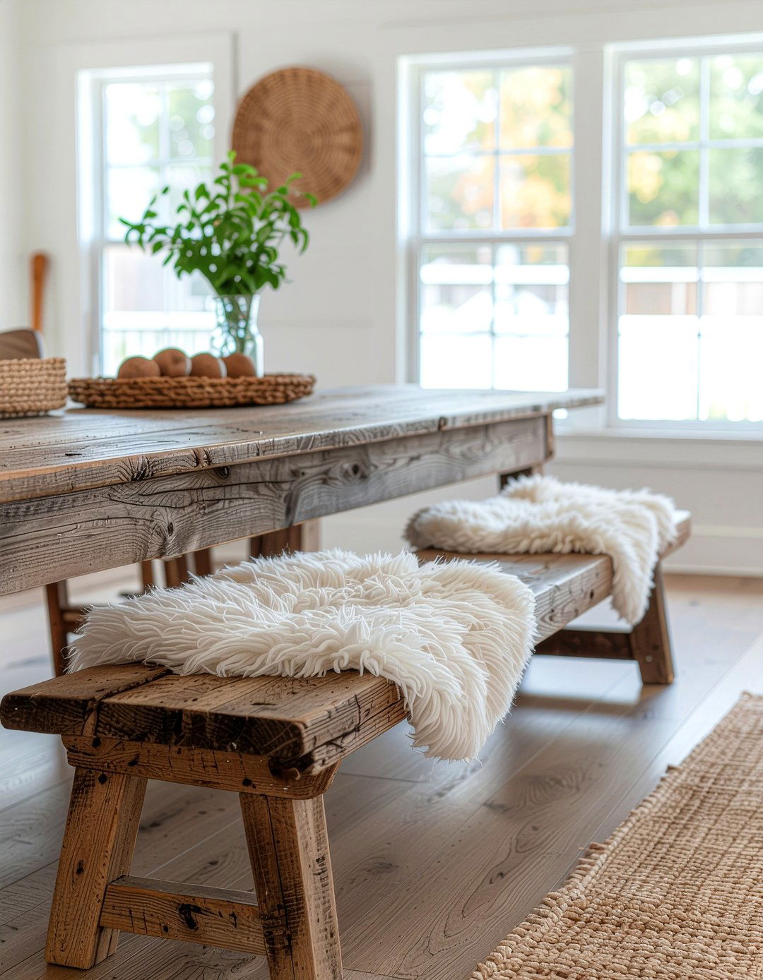 Dining Room Bench Seating - 30 dining room on a budget ideas