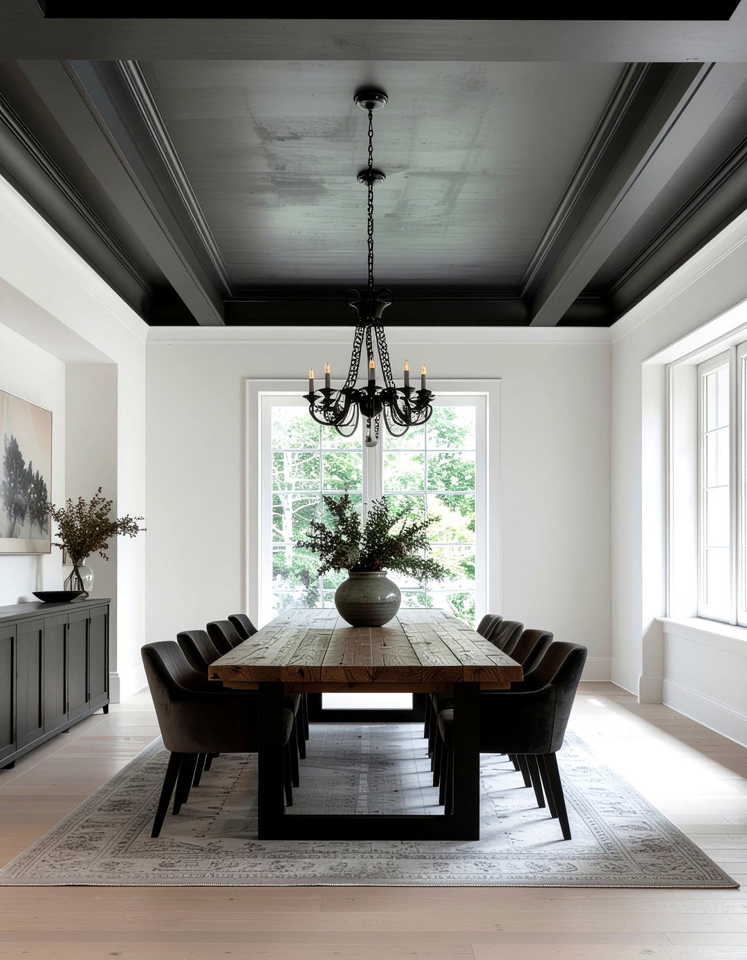Dining Room Ceiling Accent - 30 current dining room ideas