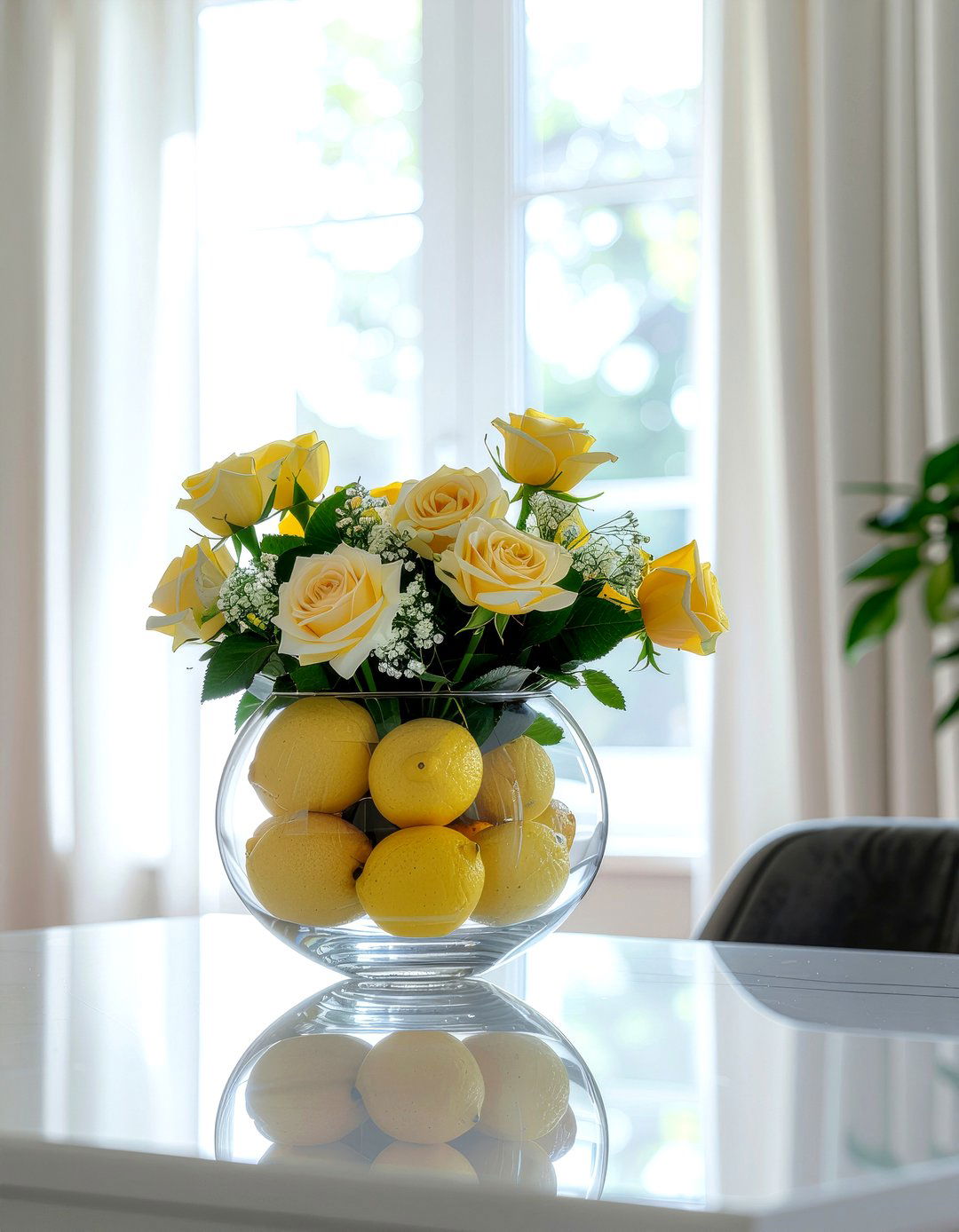 Dining Room Centerpiece Fruit - 30 everyday flower ideas