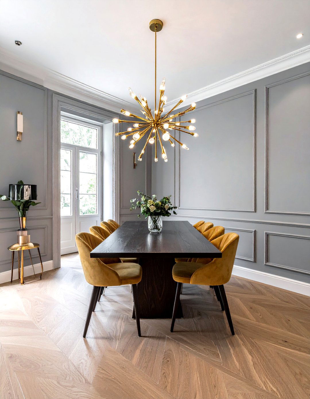 Dining Room Chandelier - 30 townhouse dining room ideas