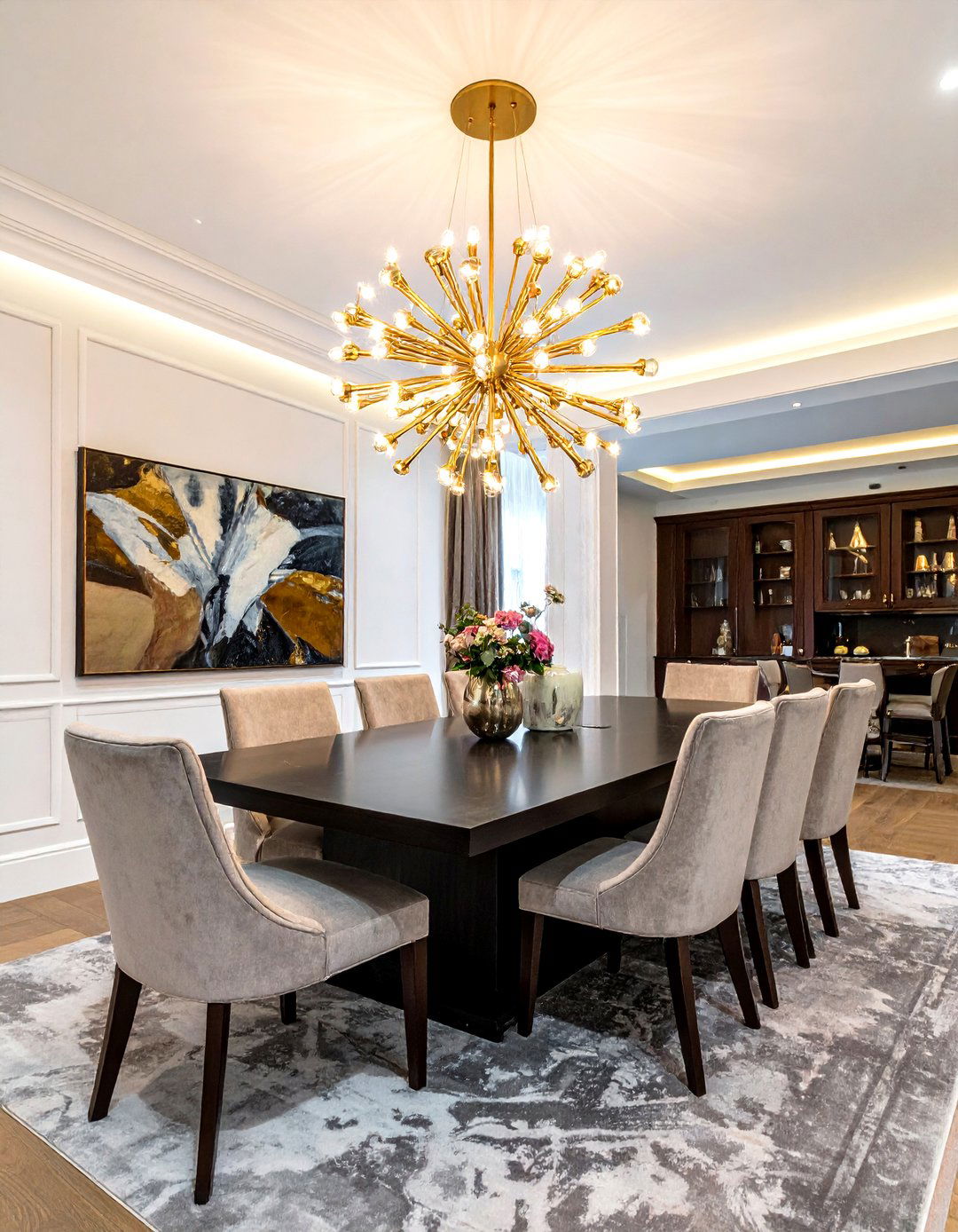 Dining Room Chandelier - 30 decor makeover ideas