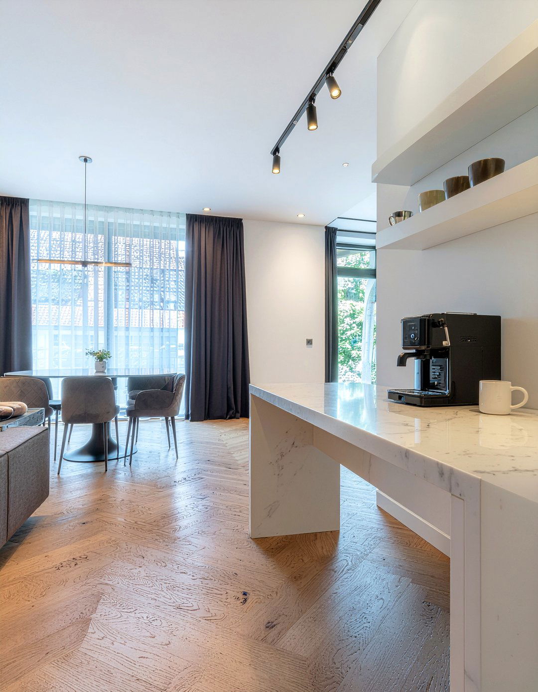 Dining Room Coffee Bar - 30 dual-purpose dining room ideas