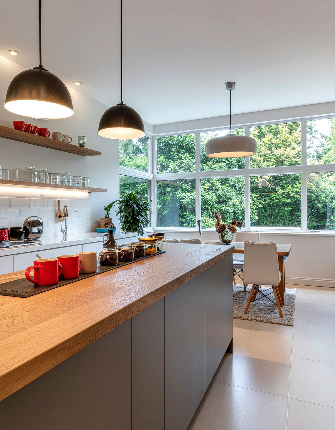 Dining Room Coffee Bar - 30 multi-purpose dining room ideas