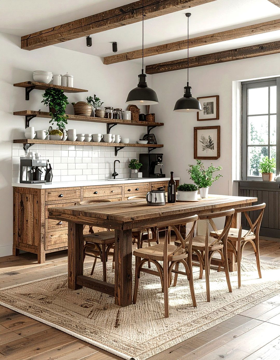 Dining Room Coffee Station - 30 multi-use dining room ideas