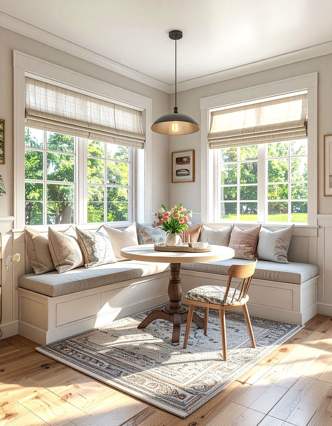 Dining Room Corner Nook - 30 quick dining room update ideas