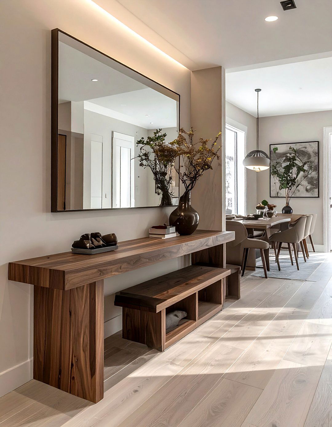 Dining Room Entryway - 30 multi-use dining room ideas