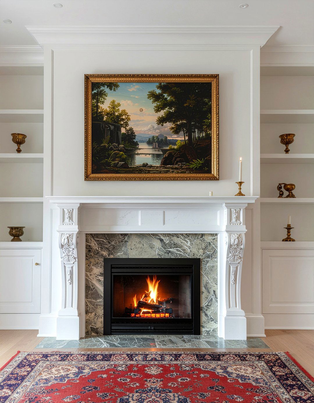 Dining Room Fireplace Decor - 30 historic home dining room ideas