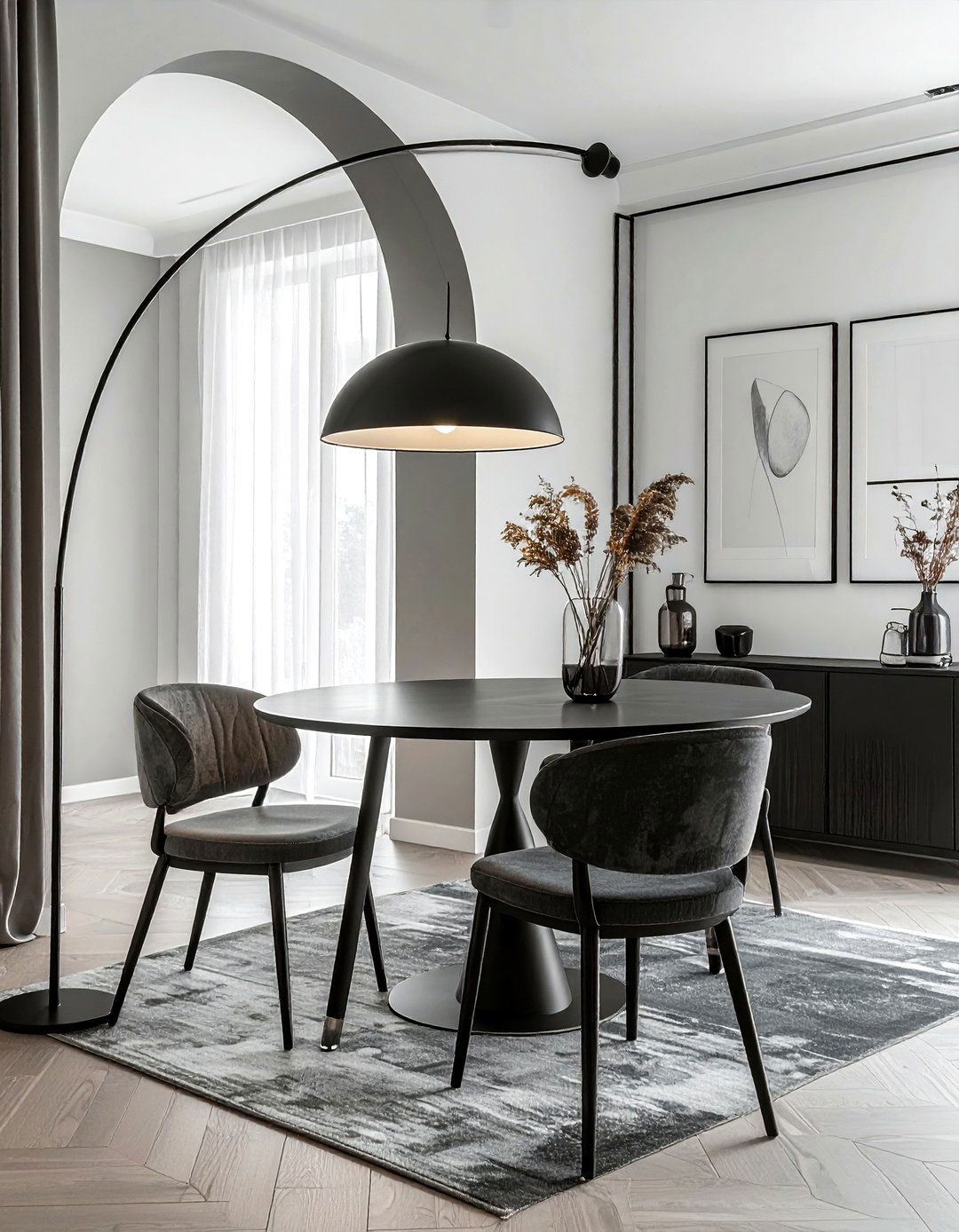 Dining Room Floor Lamp - 30 quick dining room update ideas