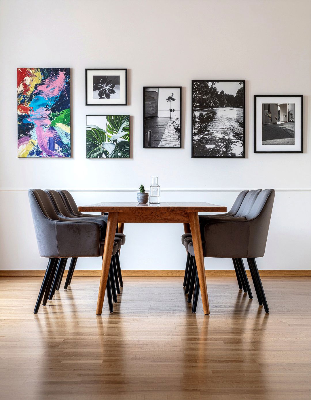 Dining Room Gallery Wall - 30 creative dining room ideas