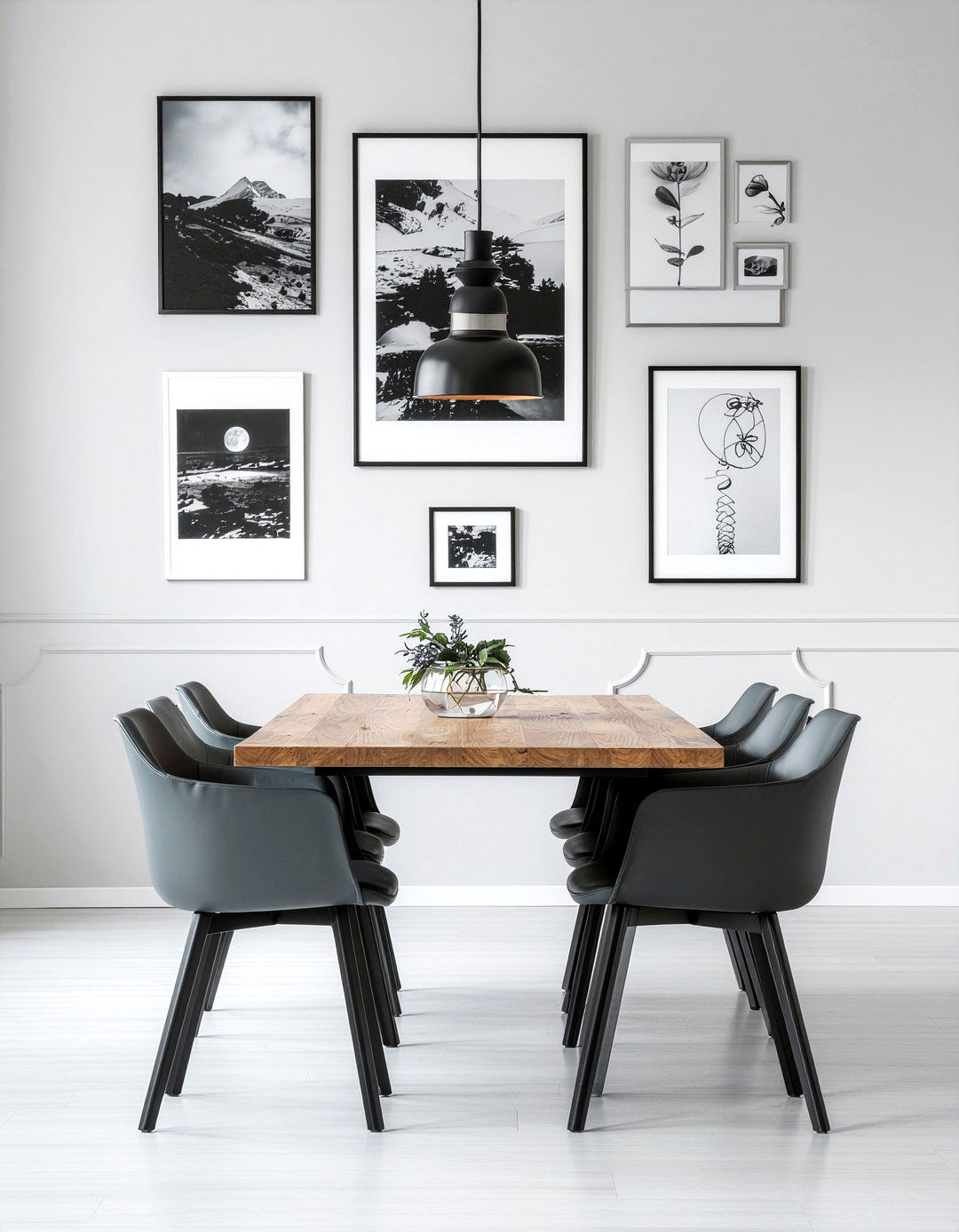 Dining Room Gallery Wall - 30 inspiring dining room ideas
