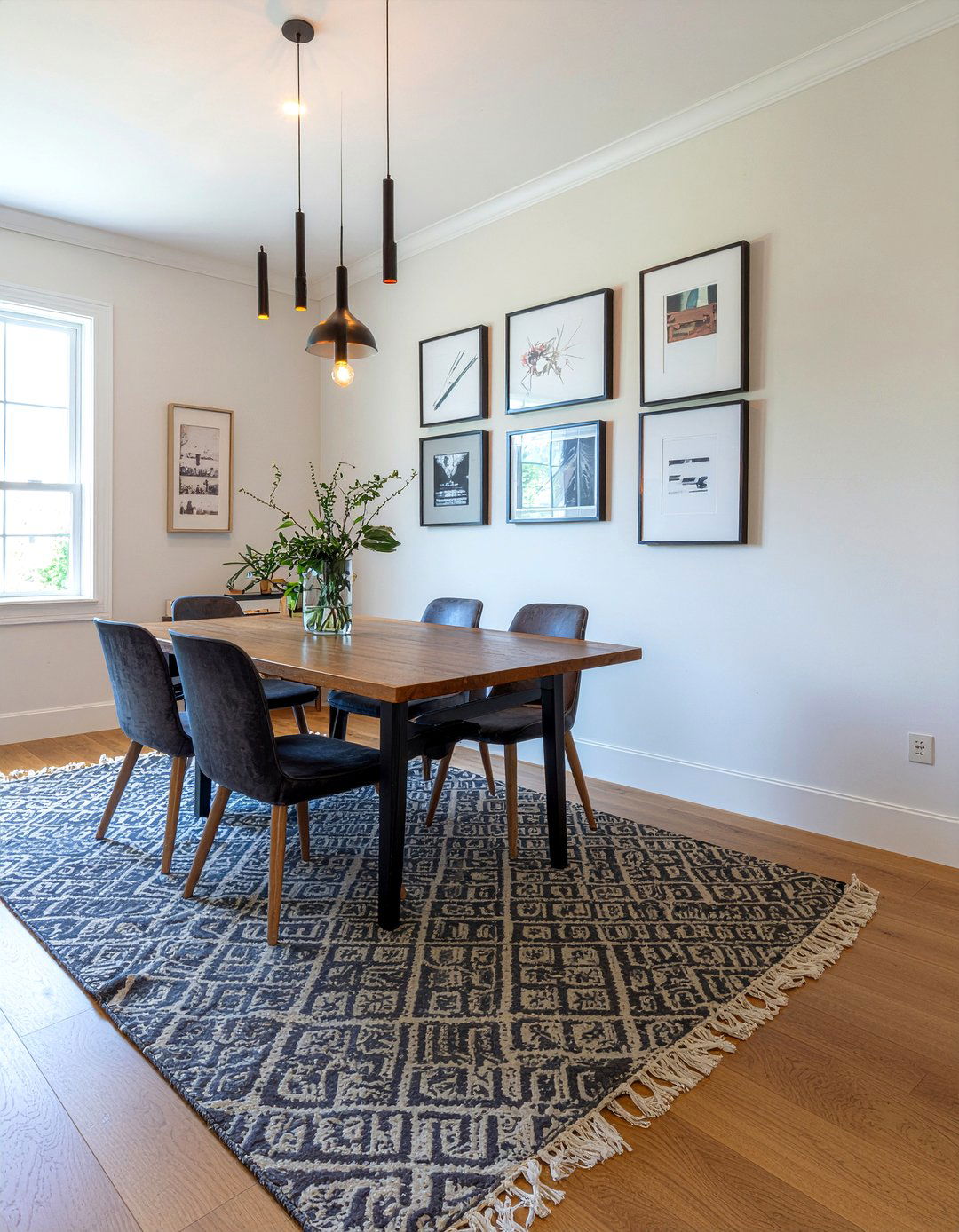 Dining Room Gallery Wall - 30 multi-purpose dining room ideas