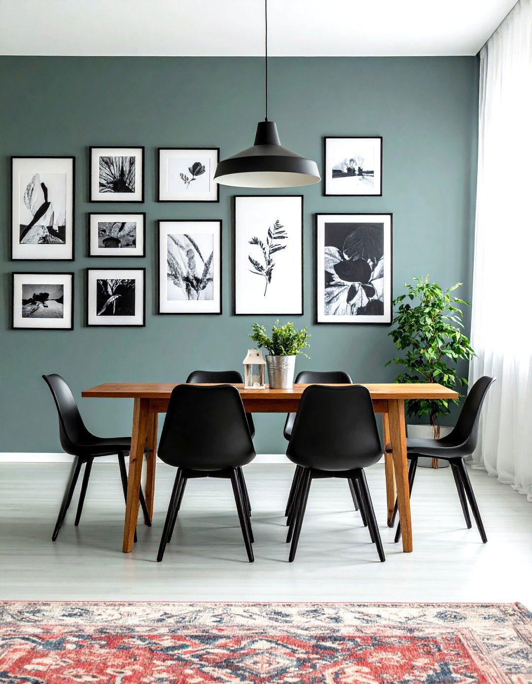Dining Room Gallery Wall - 30 transformed dining room ideas