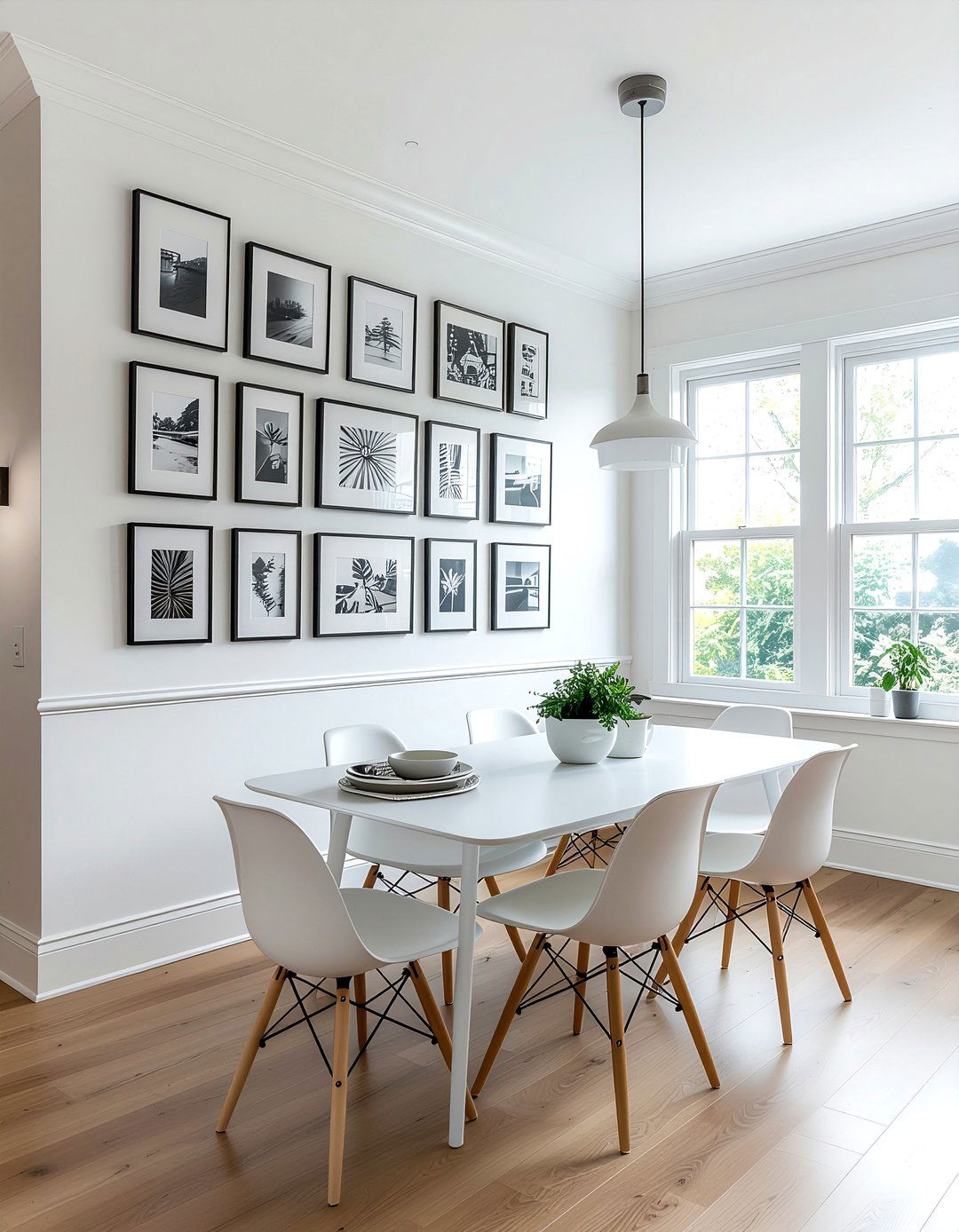 Dining Room Gallery Wall - 30 dining room furniture layout ideas