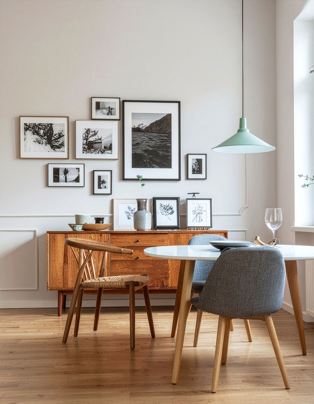 Dining Room Gallery Wall - 30 dining room planning ideas