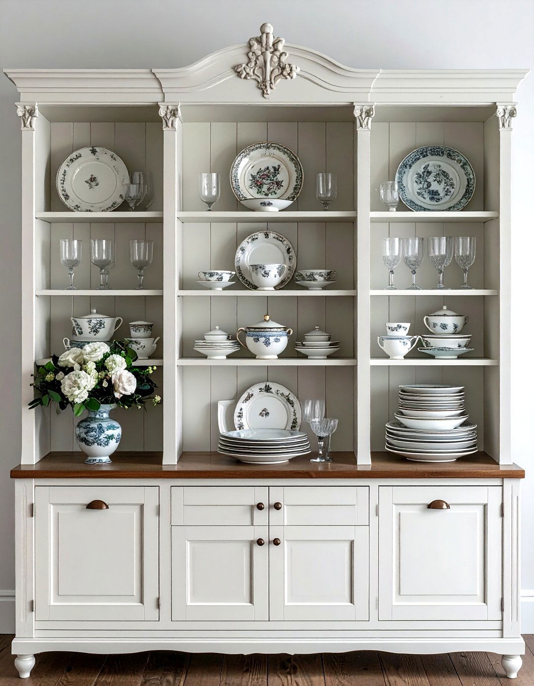 Dining Room Hutch - 30 thrift store decor ideas
