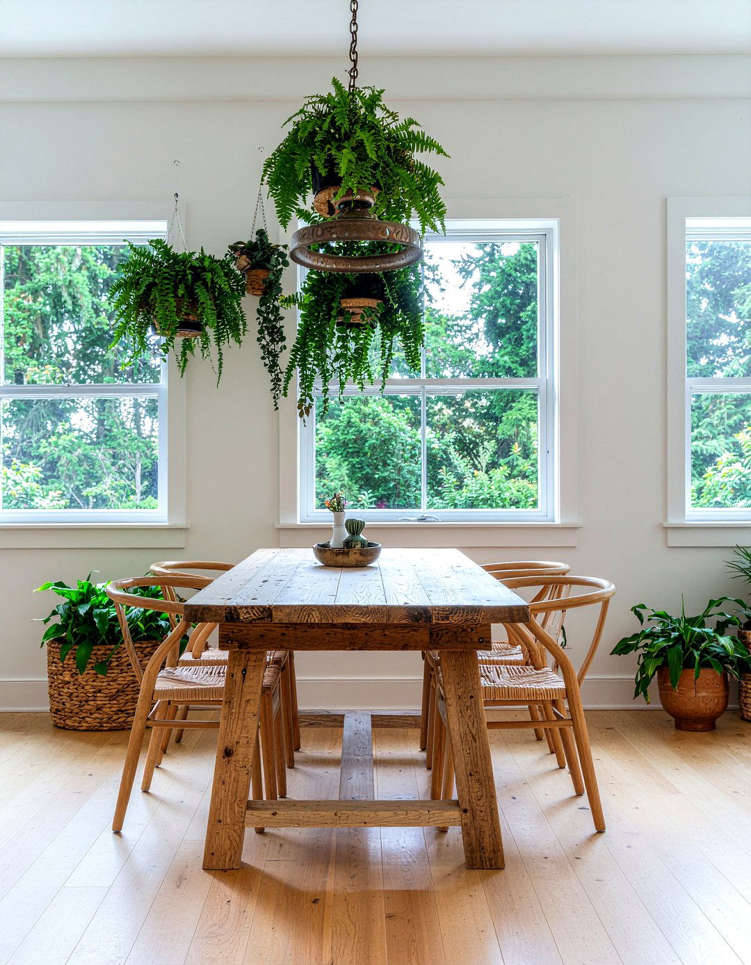 Dining Room Indoor Garden - 30 multi-purpose dining room ideas