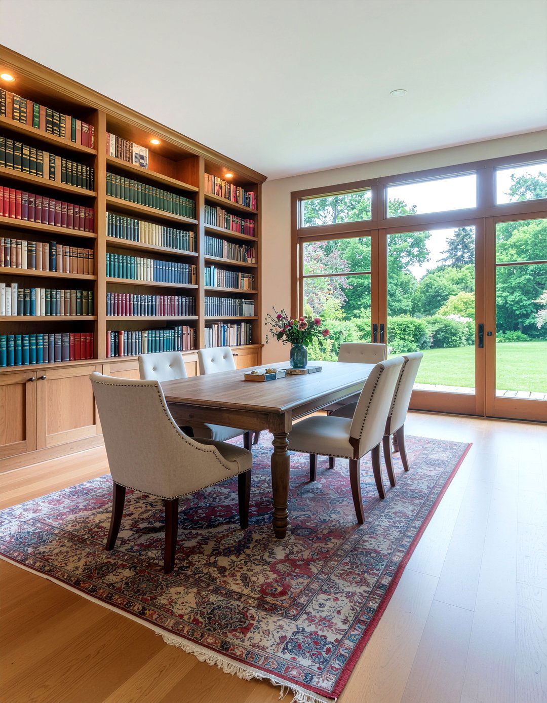 Dining Room Library - 30 multi-purpose dining room ideas