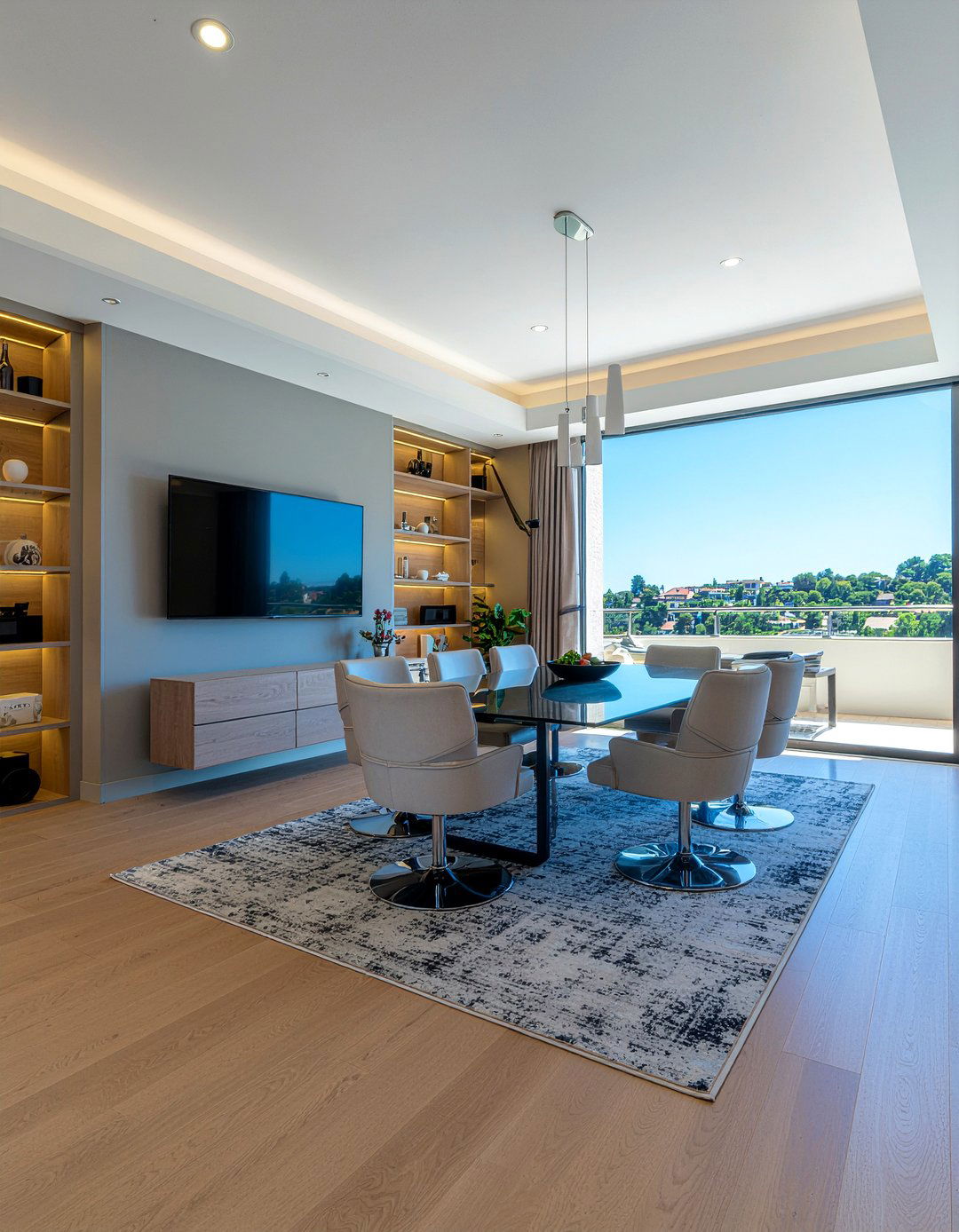 Dining Room Media Room - 30 multi-purpose dining room ideas