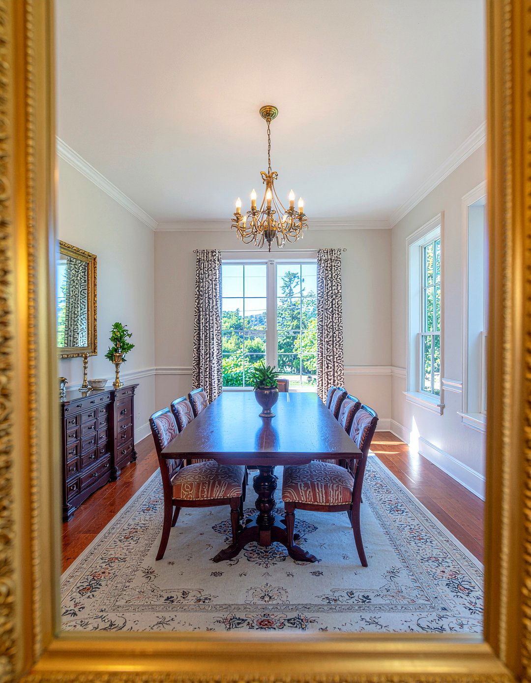 Dining Room Mirror Decor - 30 dining room on a budget ideas