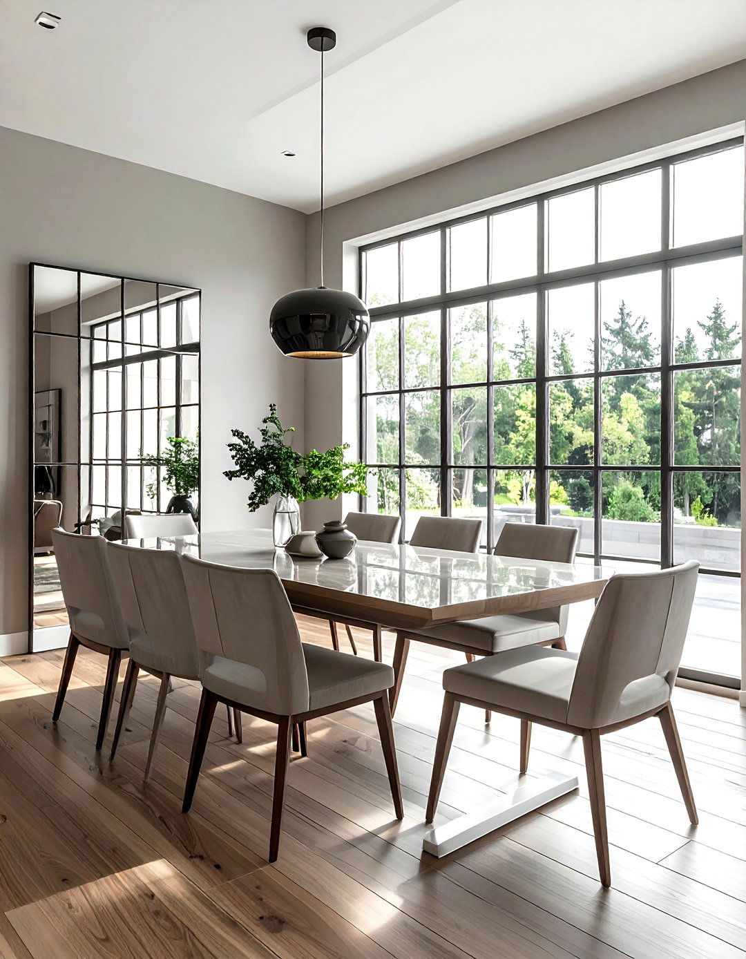 Dining Room Mirror Wall - 30 flexible dining room ideas