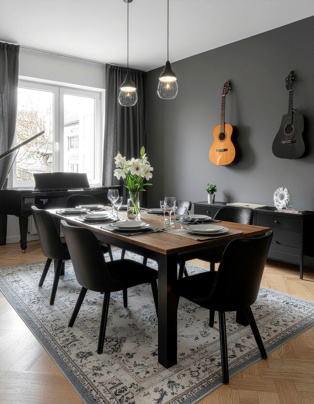 Dining Room Music Room - 30 dual-purpose dining room ideas