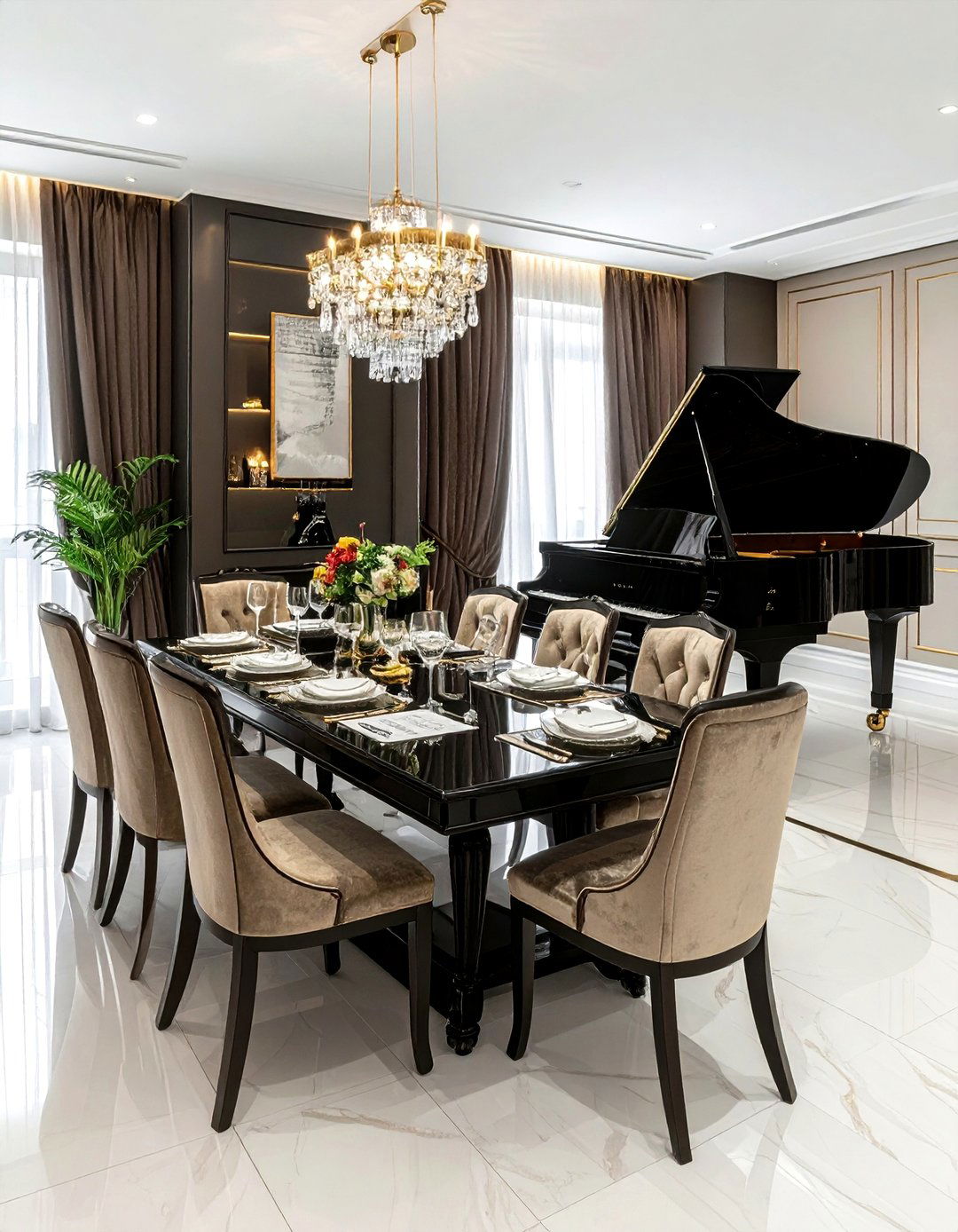Dining Room Music Space - 30 convertible dining room ideas