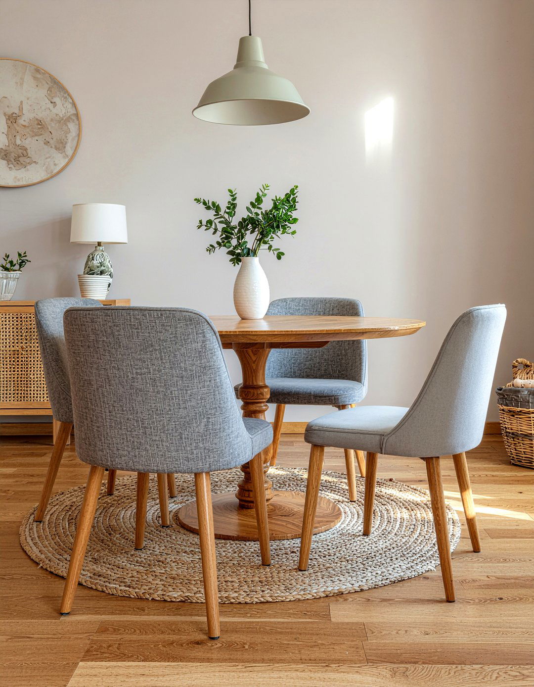 Dining Room Round Table - 30 dining room upgrade ideas