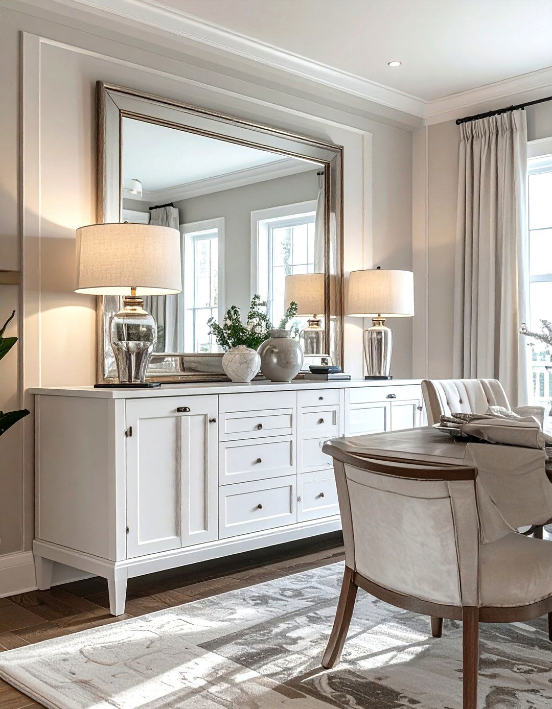 Dining Room Sideboard - 30 Hamptons dining room ideas