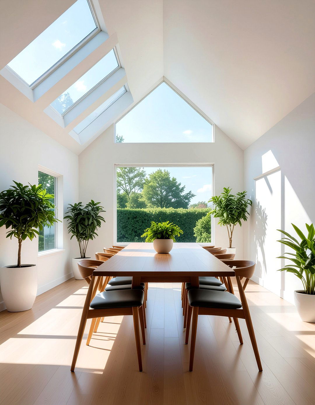 Dining Room Skylight - 30 new construction dining room ideas