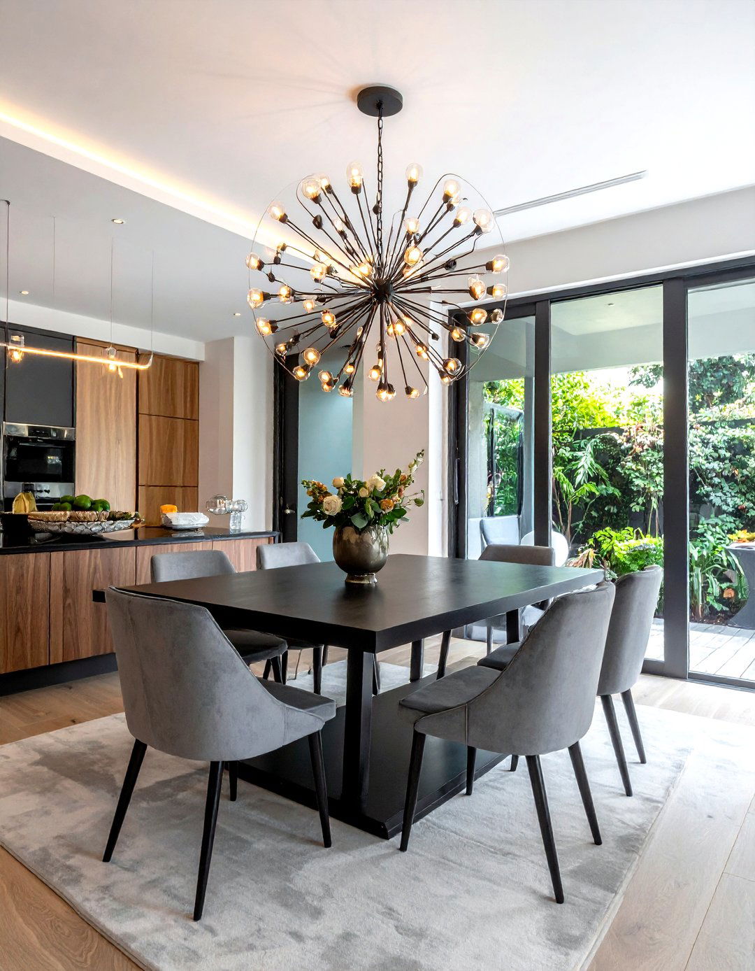 Dining Room Statement Chandelier - 30 transformed dining room ideas