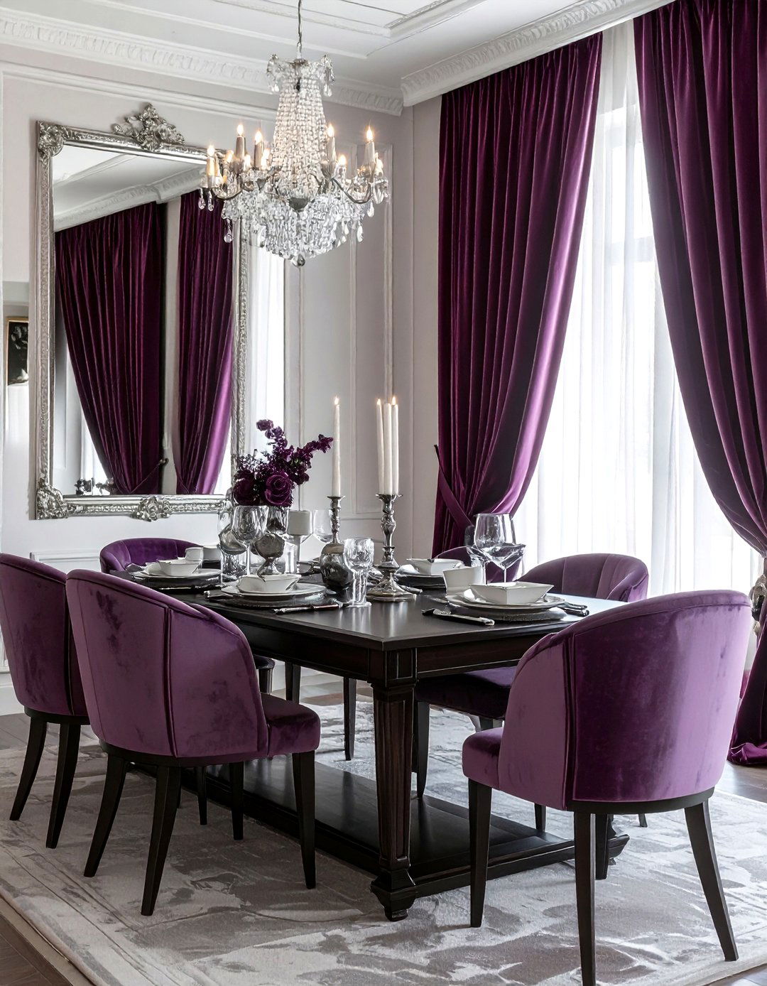 Dining Room Velvet Curtains - 30 velvet curtain ideas