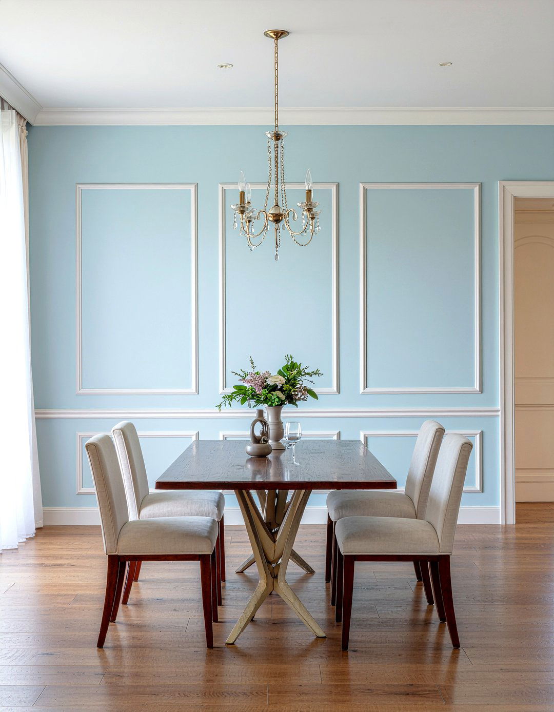 Dining Room Wall Moldings - 30 dining room on a budget ideas