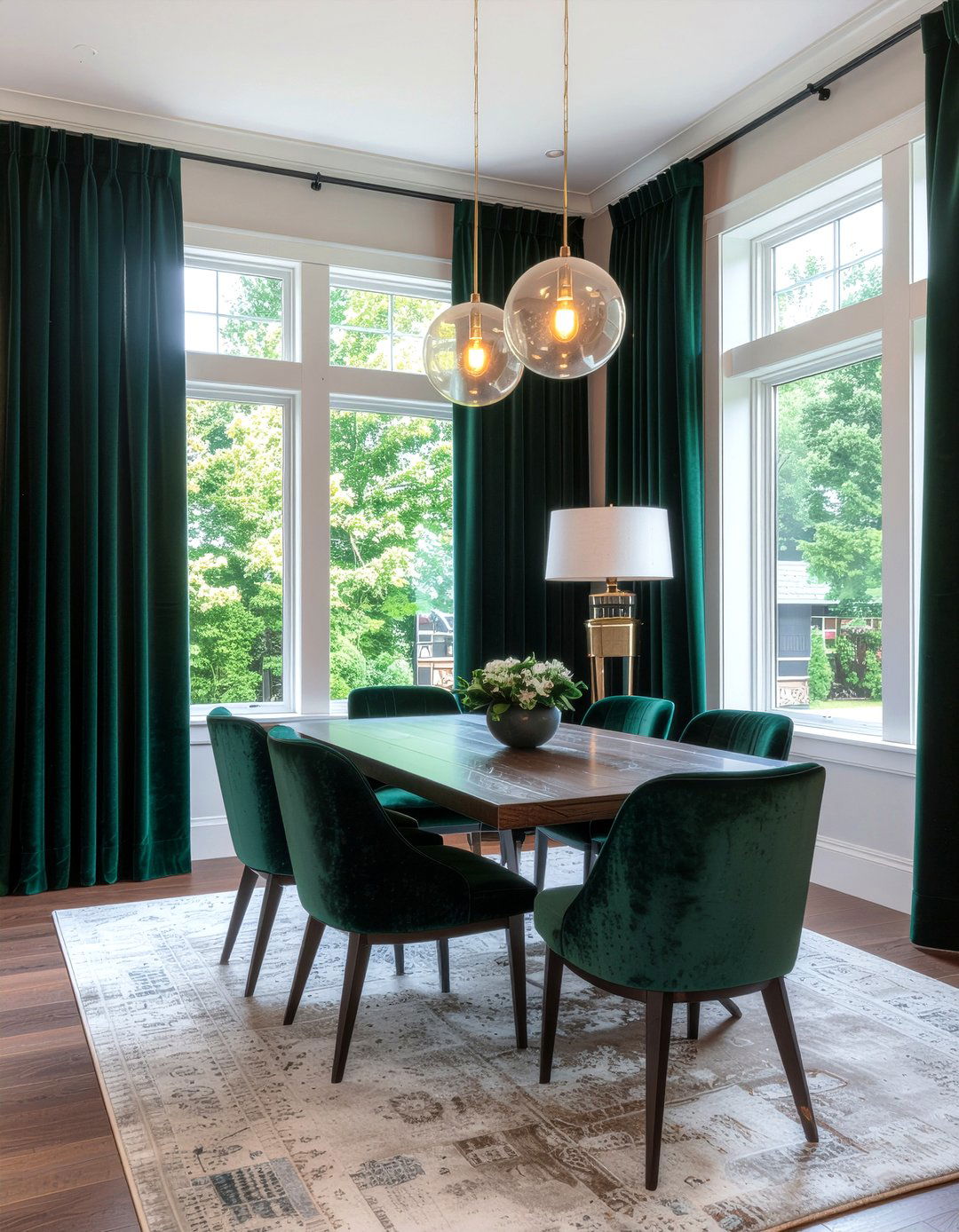 Dining Room Window Treatments - 30 dining room visual interest ideas