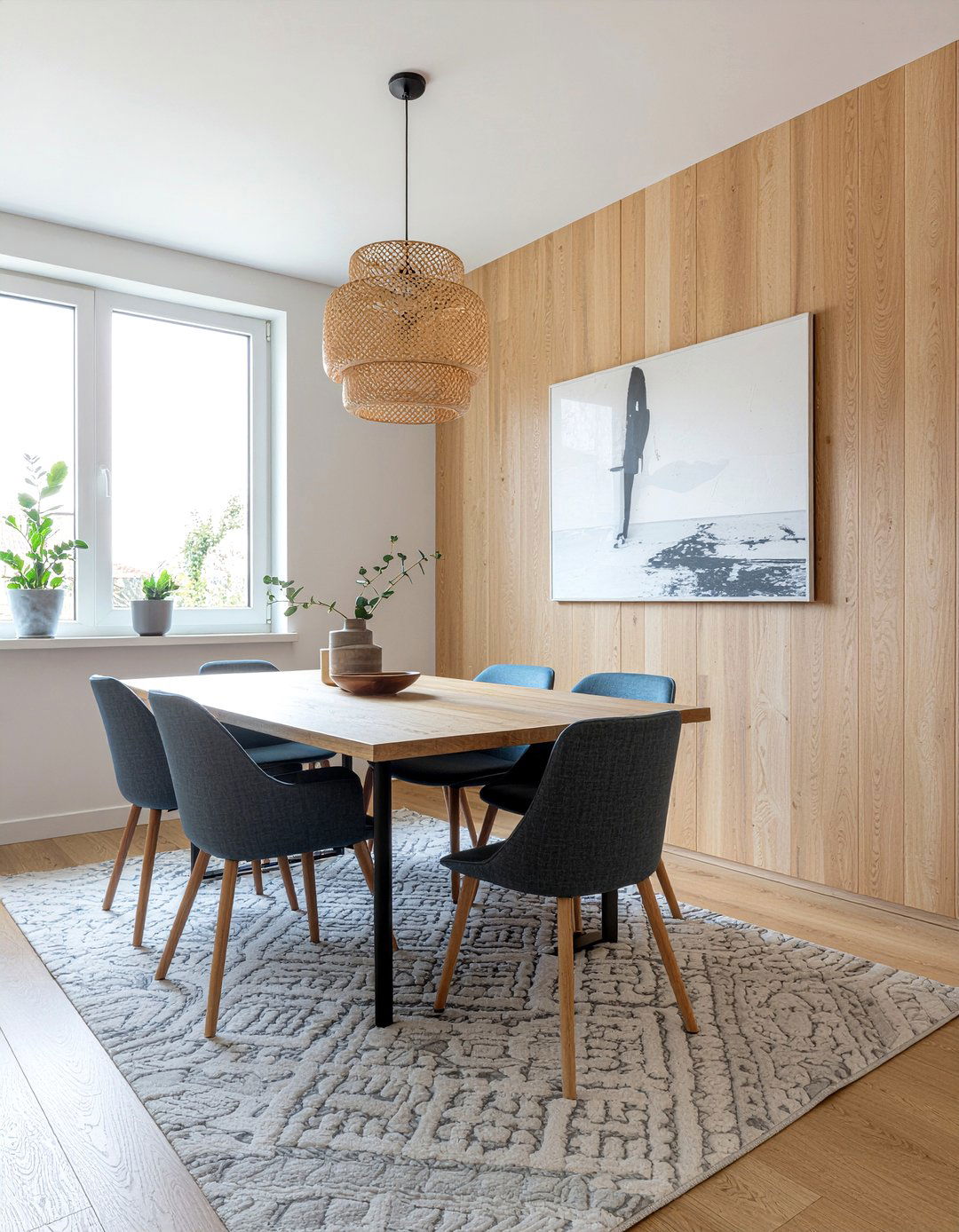 Dining Room Wood Panel Wall - 30 dining room upgrade ideas