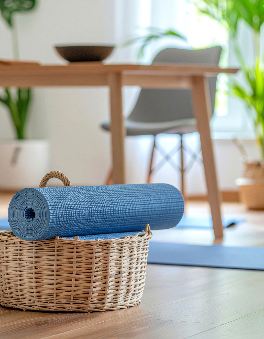 Dining Room Yoga Studio - 30 dual-purpose dining room ideas