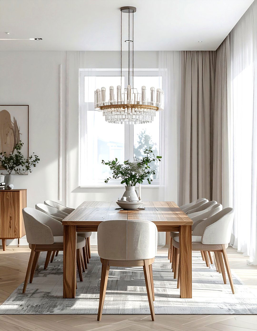 Dining Table Lighting - 30 decor rules