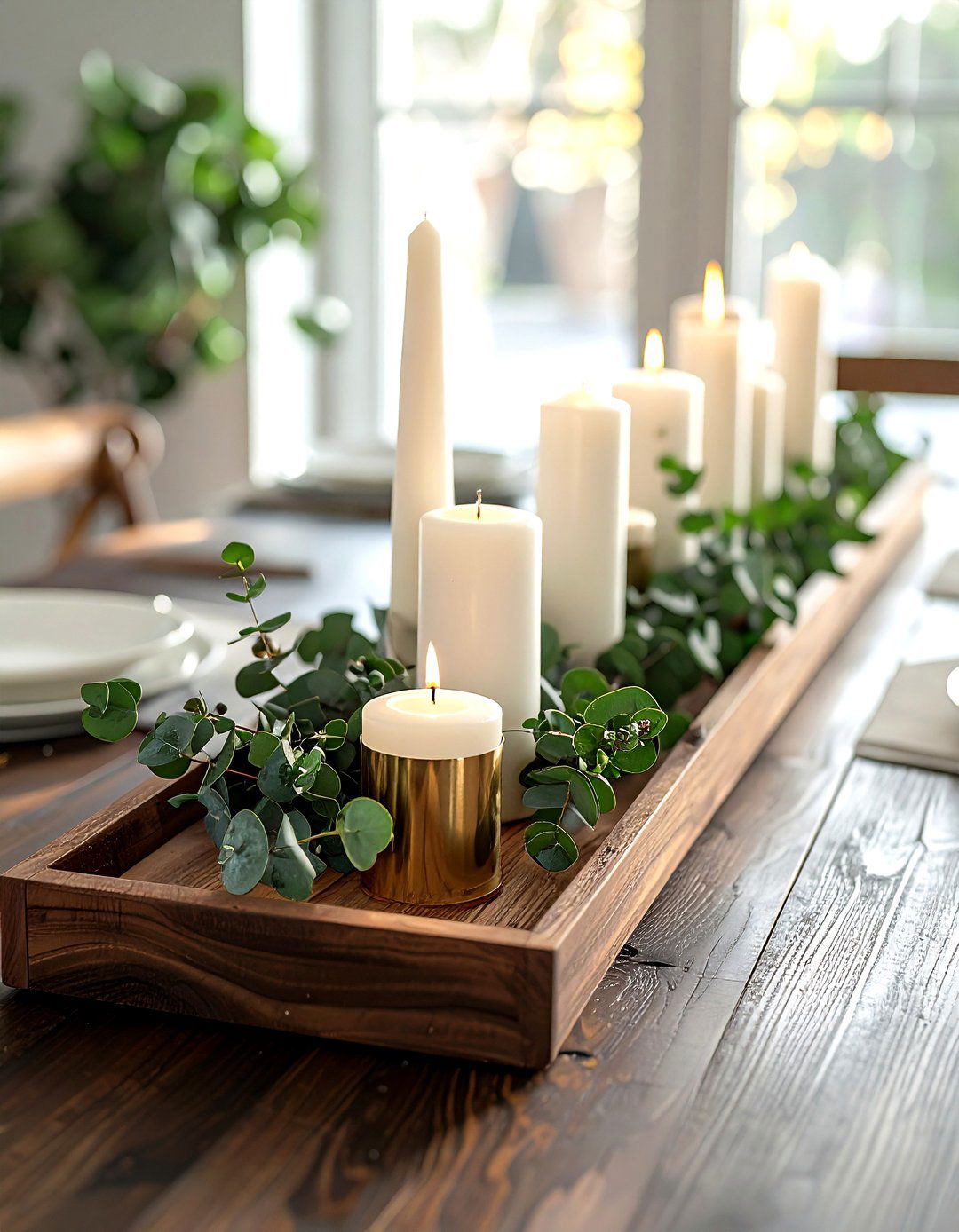 Dining room centerpiece - 30 home styling tips