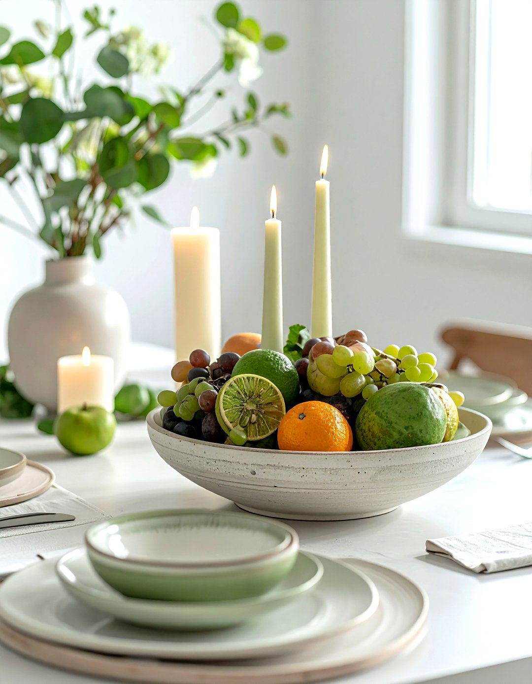 Dining room centerpiece - 30 decorating tips