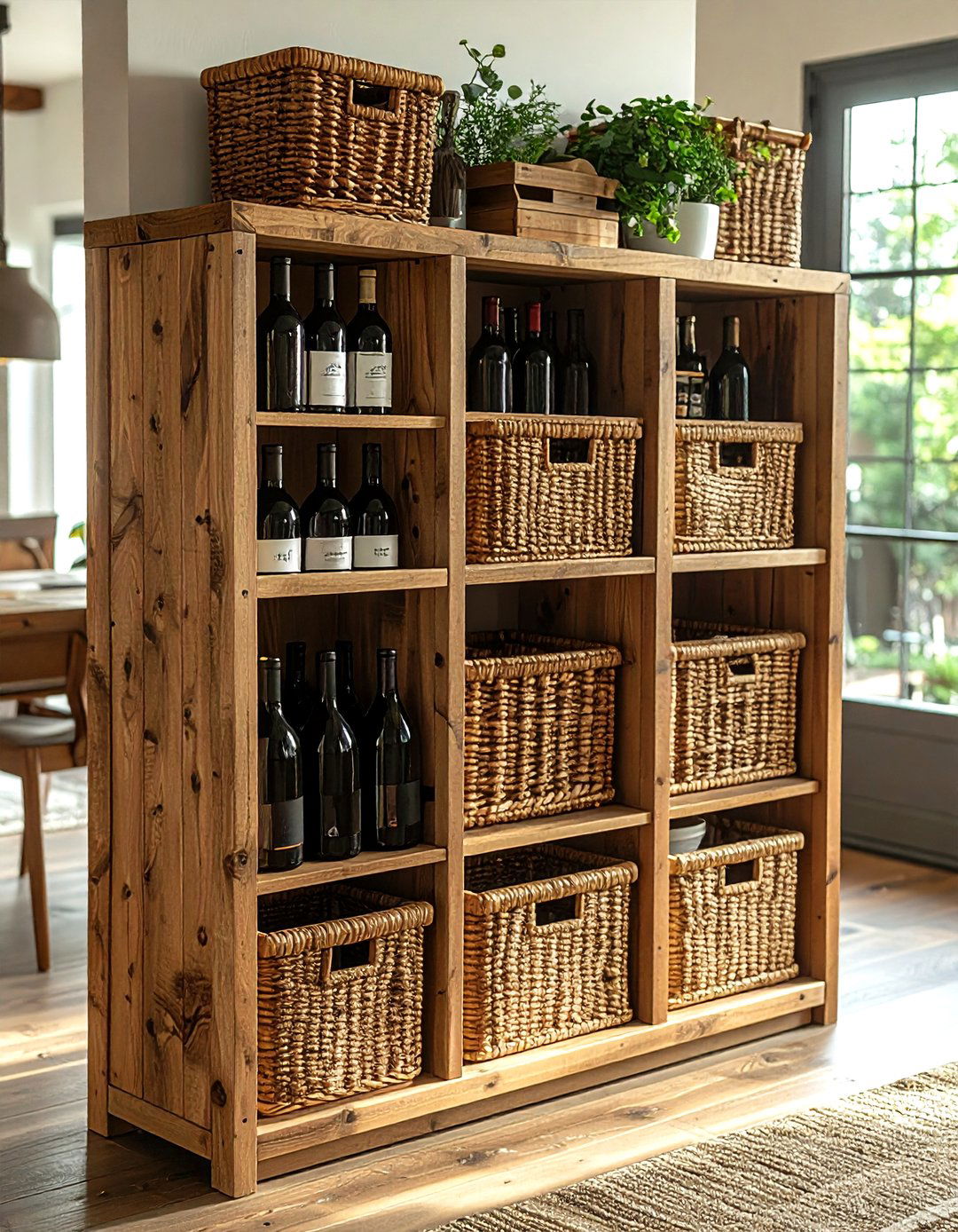 Dining room cubby storage - 30 organized dining room ideas