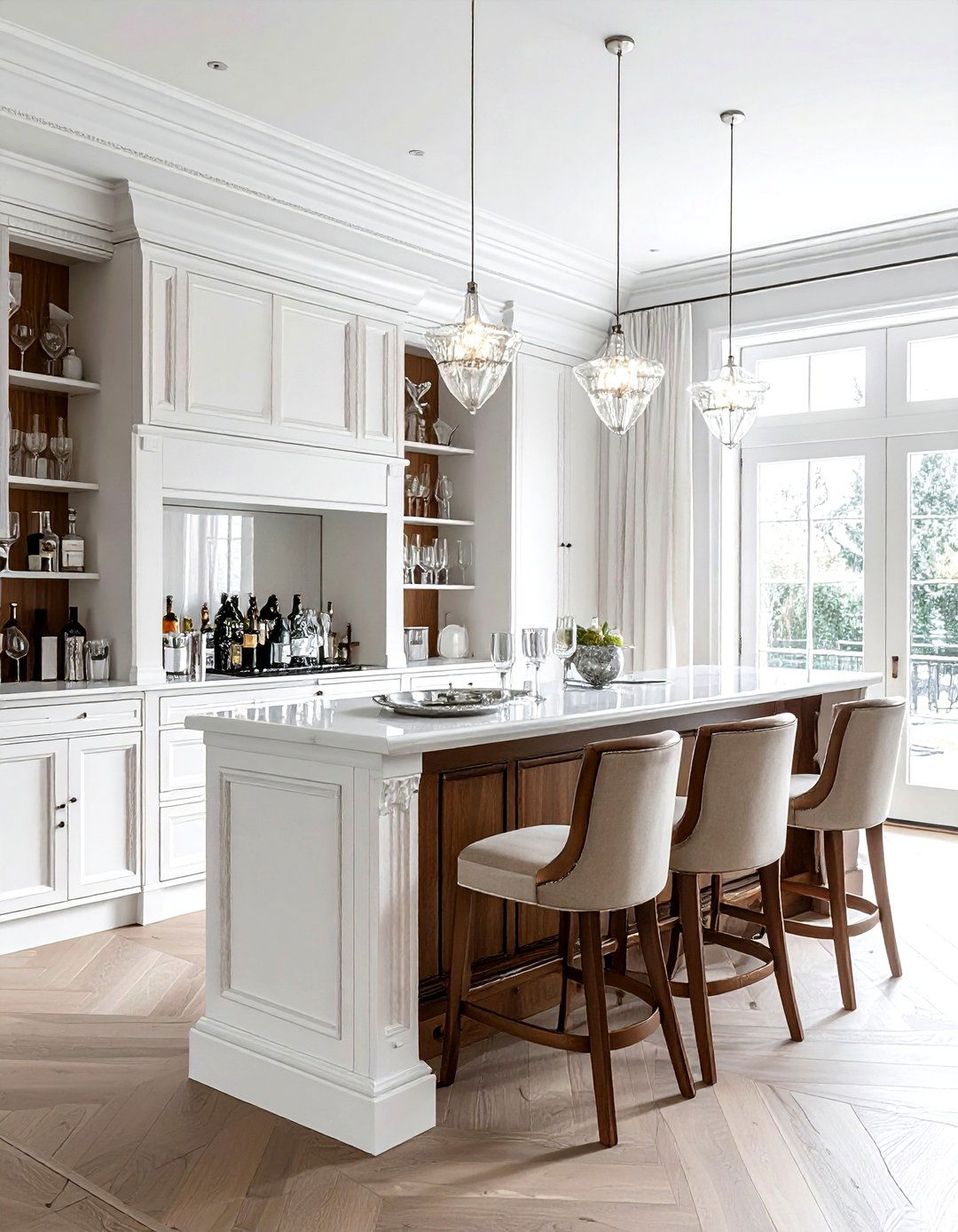 Dining room dry bar - 30 dry bar ideas