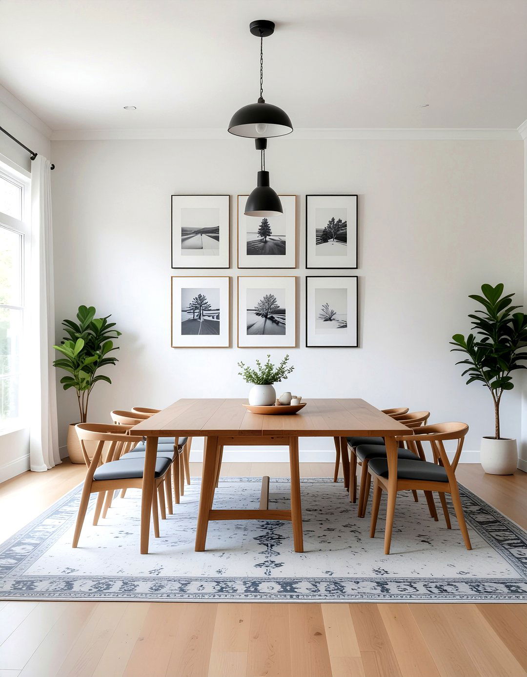 Dining room gallery wall - 30 practical dining room ideas