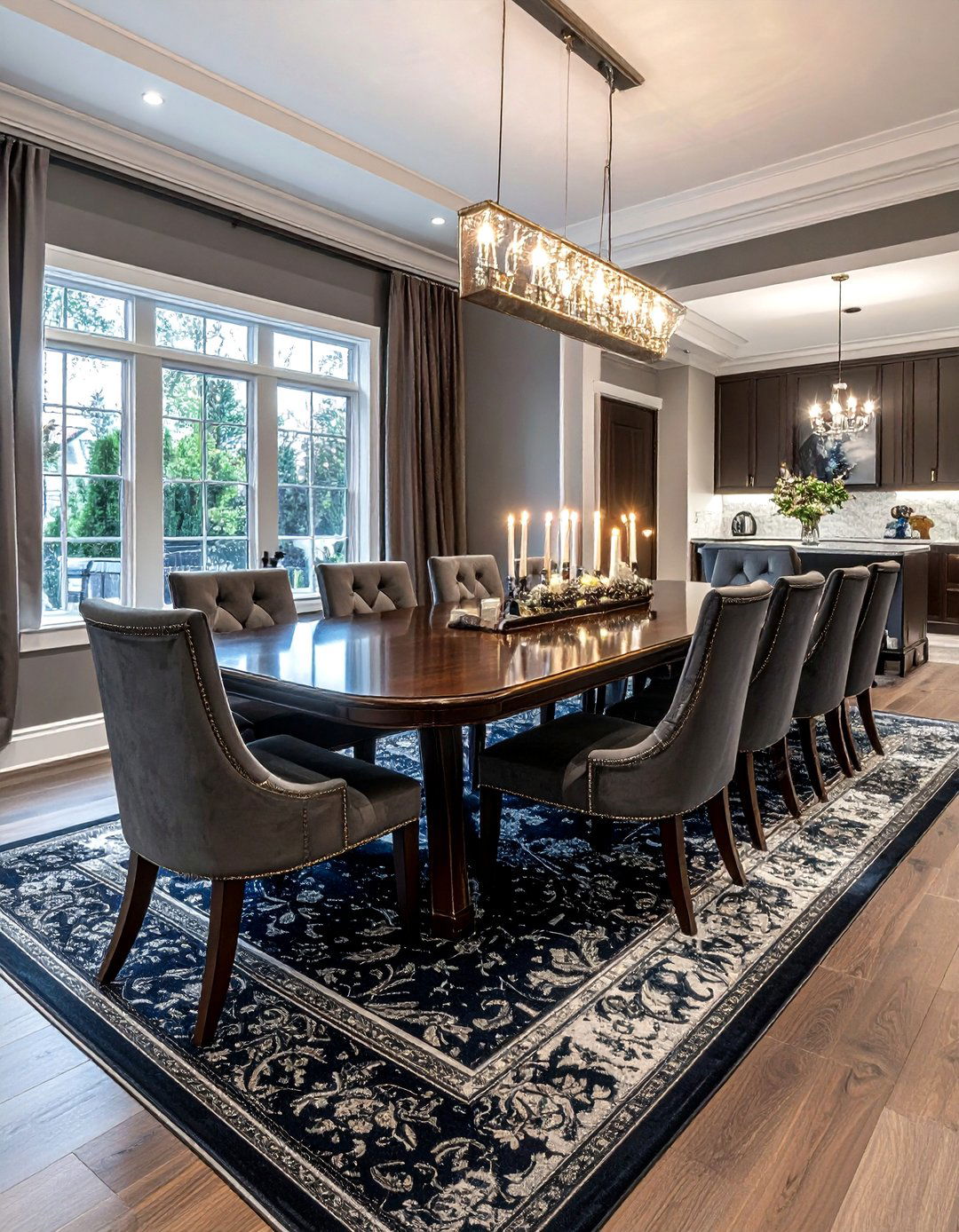 Dining room rug - 30 rug ideas