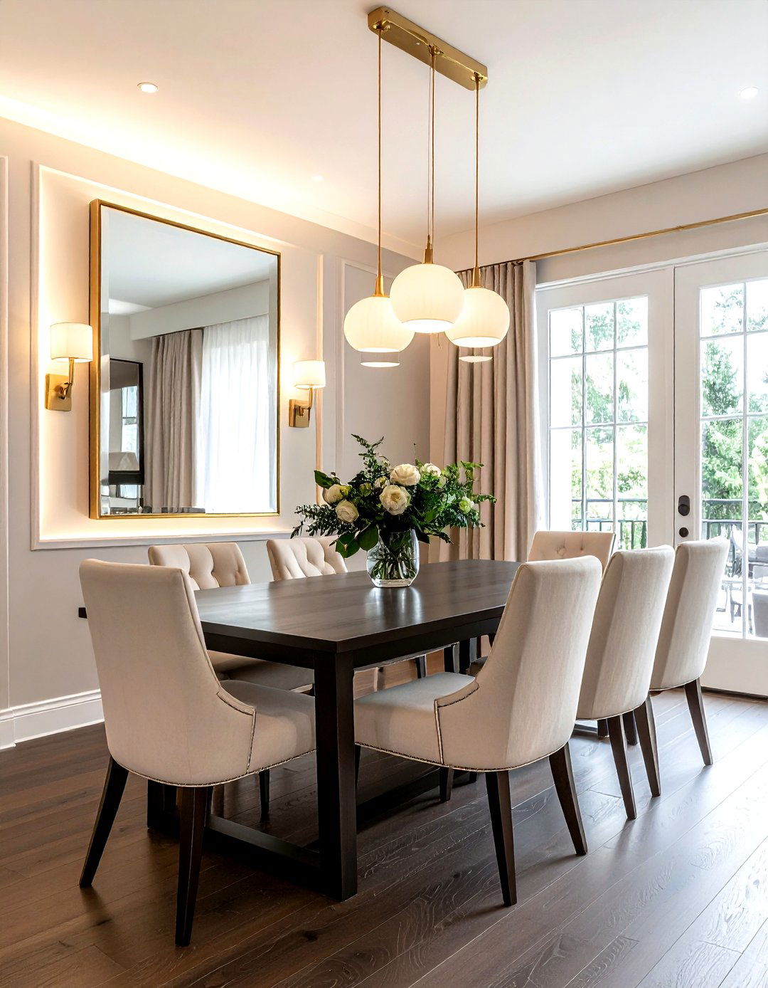 Dining room wall sconce - 30 dining room accent lighting ideas