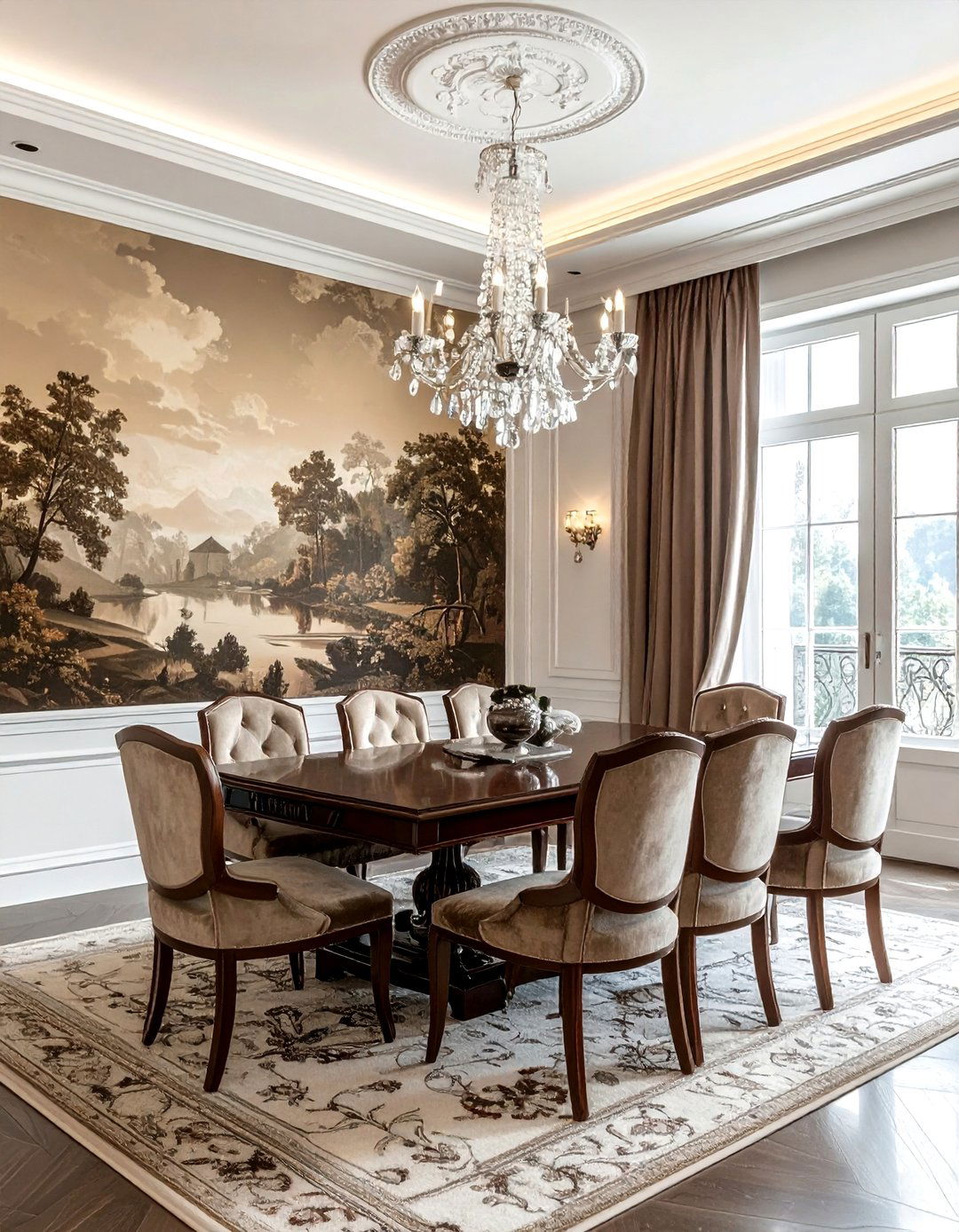Dining room wallpaper - 30 wallpaper ideas