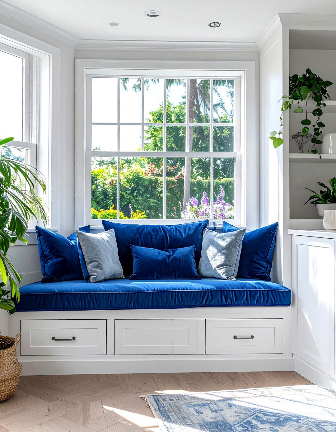 Dining room window seat storage - 30 organized dining room ideas