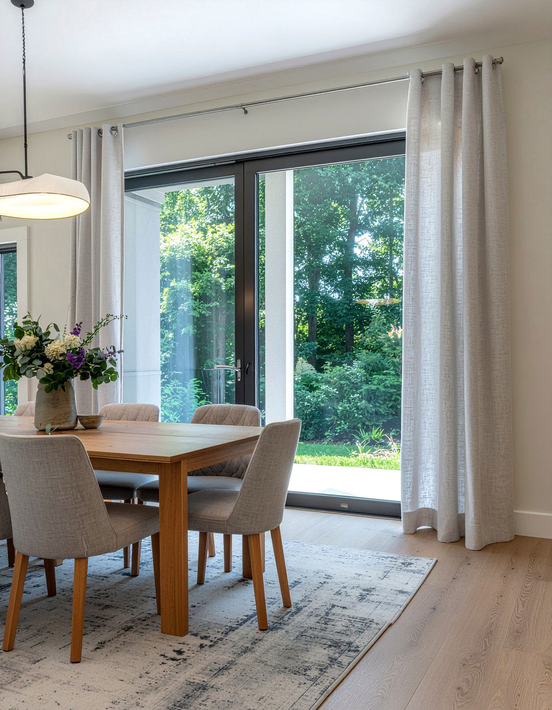 Dining room window treatments - 30 practical dining room ideas