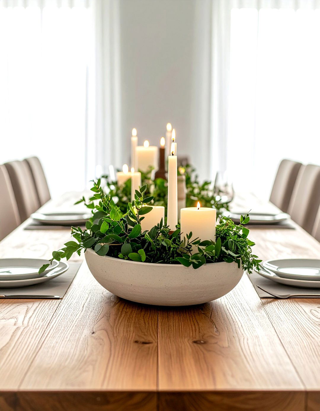 Dining table centerpiece bowl - 30 dough bowl ideas
