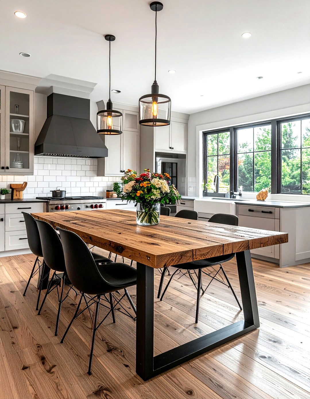 Dining table in kitchen - 30 kitchen furniture ideas